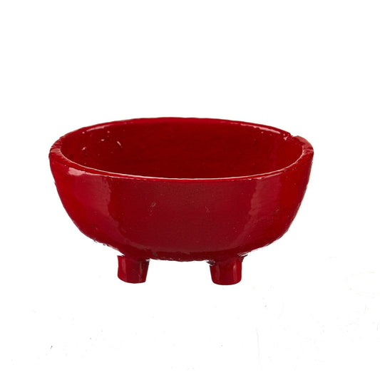 Mini Red Cauldron | Cast Iron