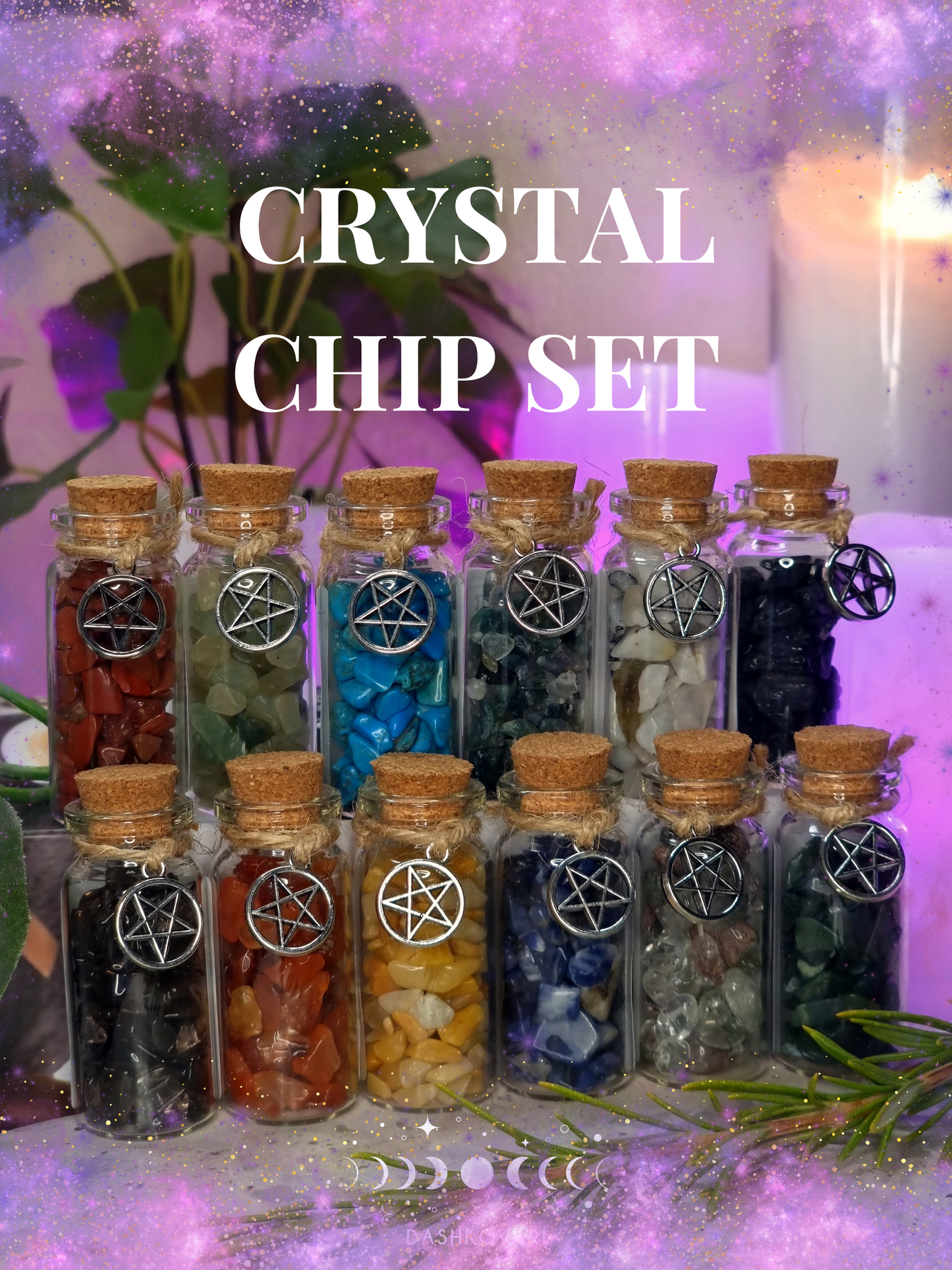 Crystal Chips | Set of 12