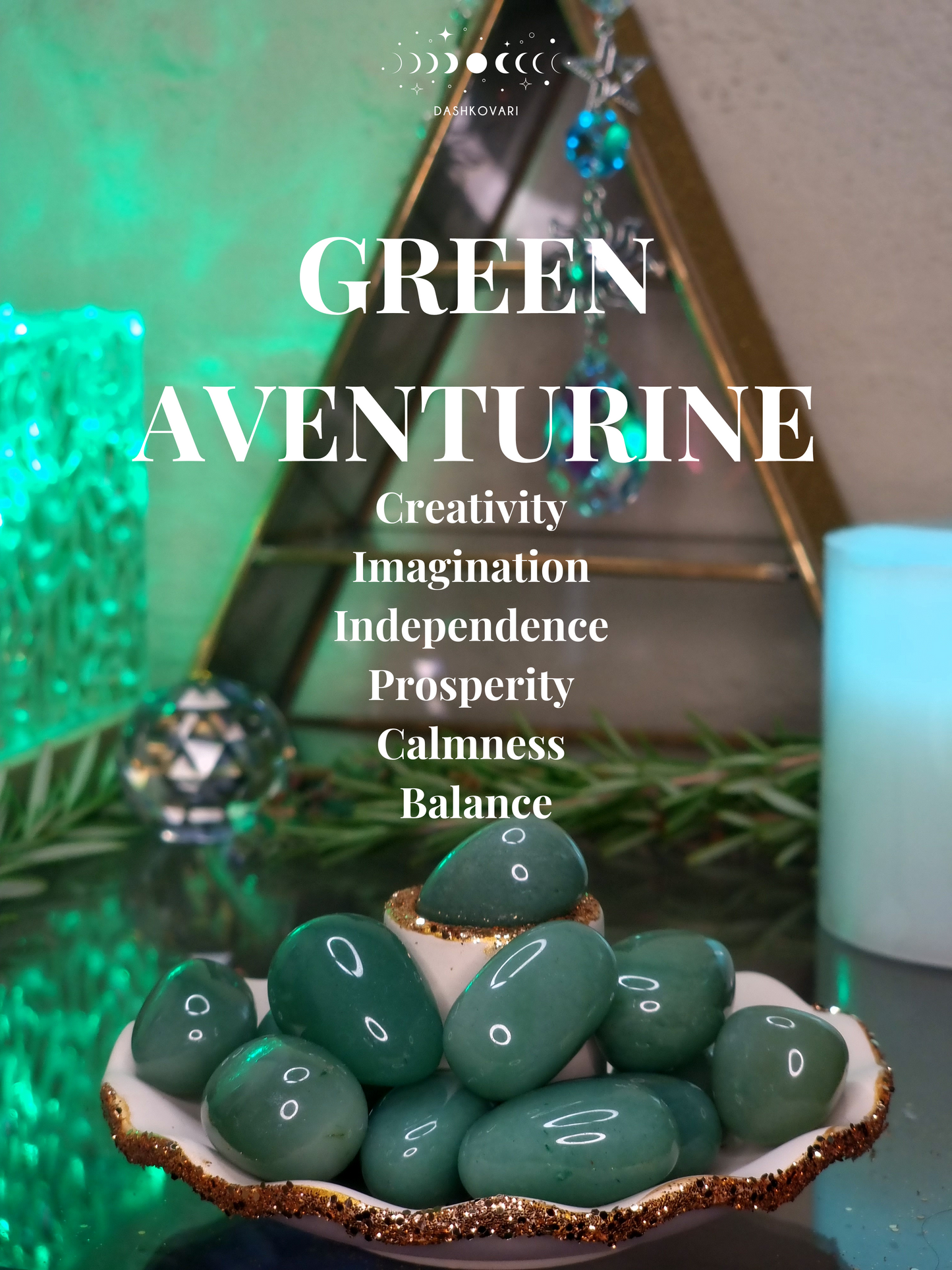 Green Aventurine Tumbled Stone