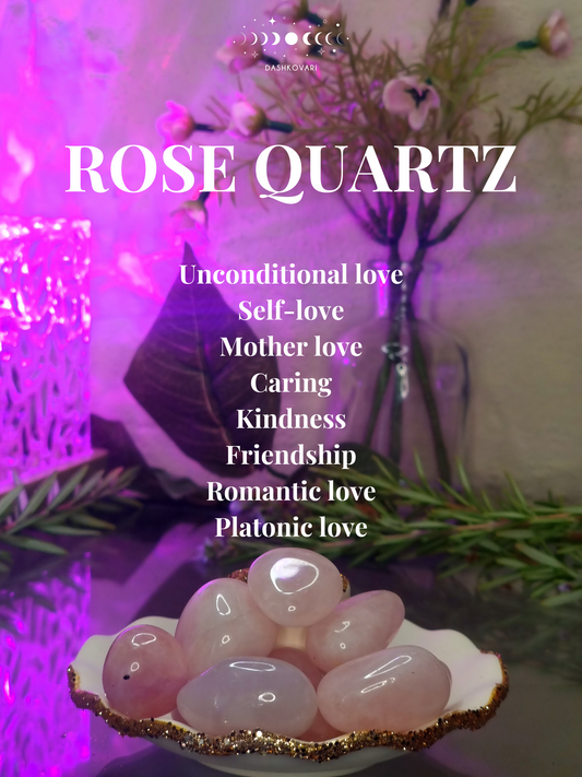 Rose Quartz Tumbled Stone