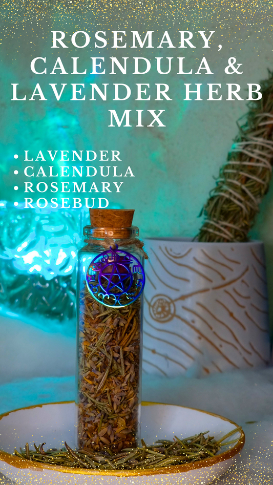 Rosemary, Calendula & Lavender Herb Mix