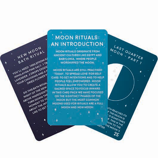 MOON RITUAL CARDS | SET OF 100