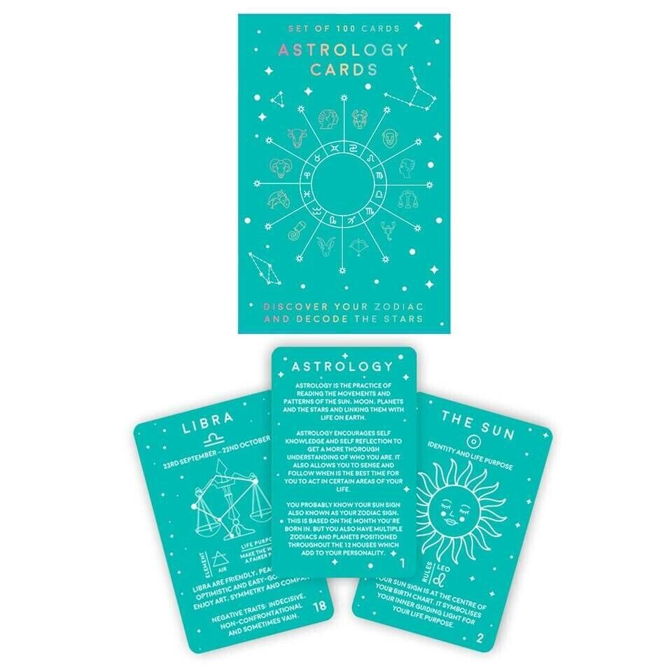 ASTROLOGY CARDS | SET OF 100